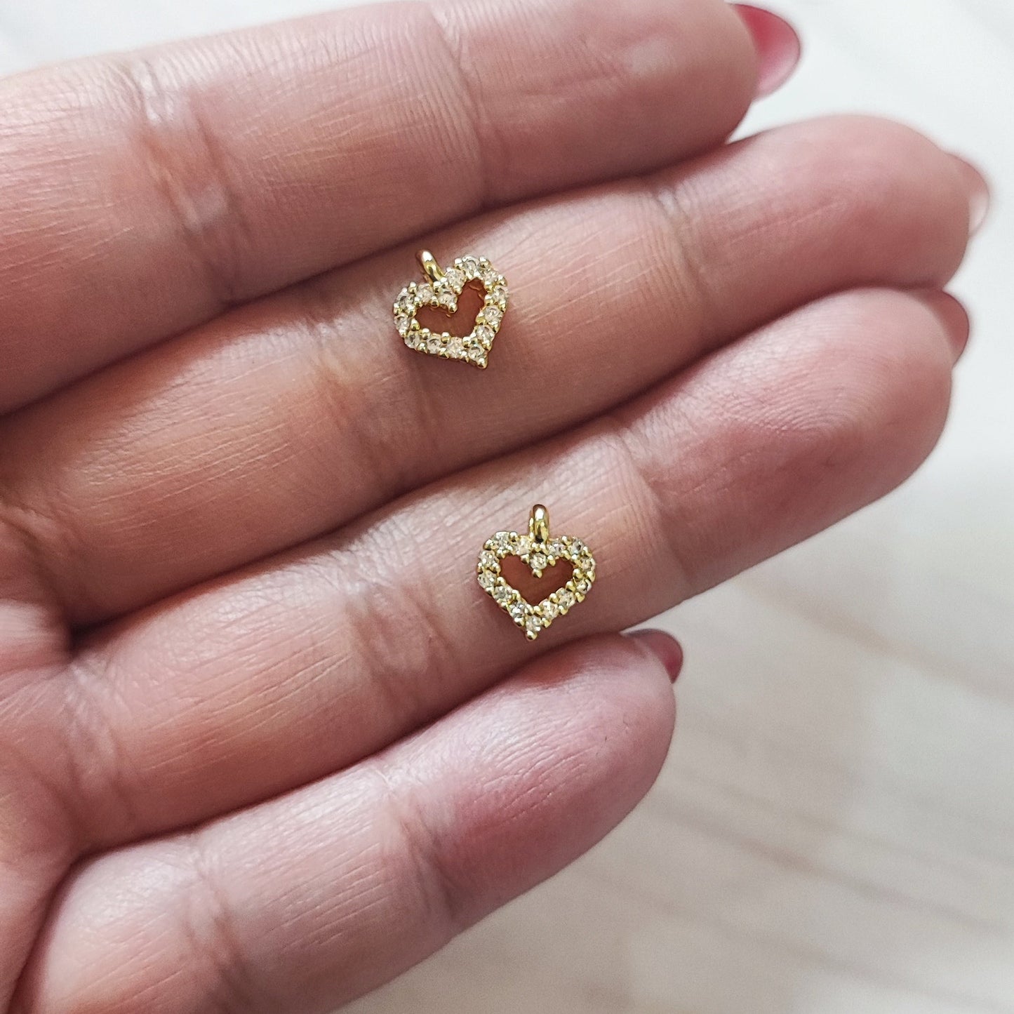 CORAZON ZIRCONES PEQUEÑO