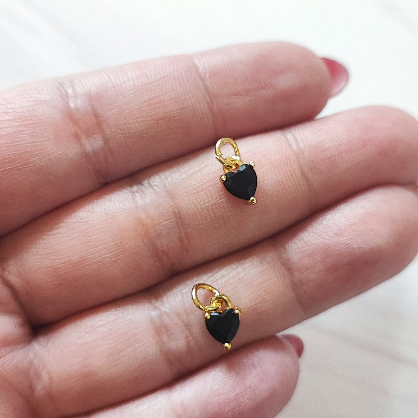 CORAZON MINI NEGRO