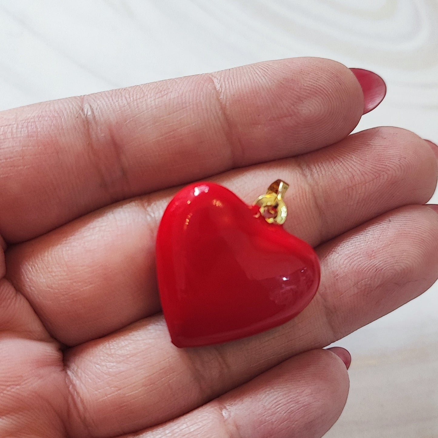 CORAZON ABOMBADO ROJO