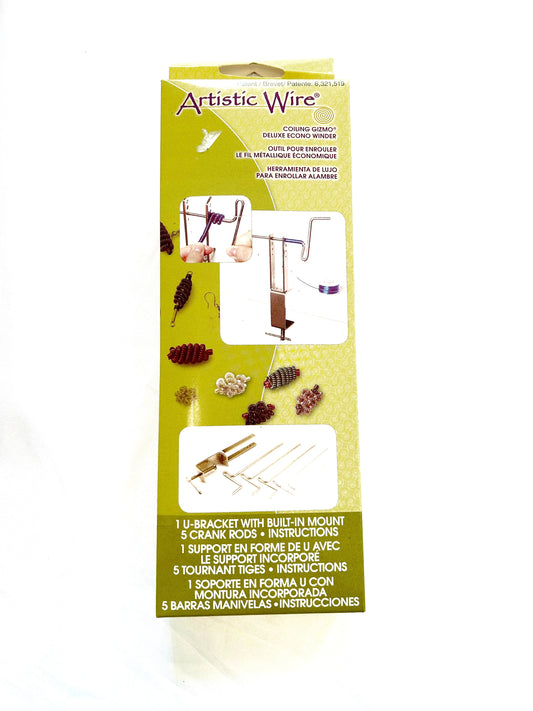 Coiling Gizmo para hacer resortes incluye 5 barras de diferente tamaño