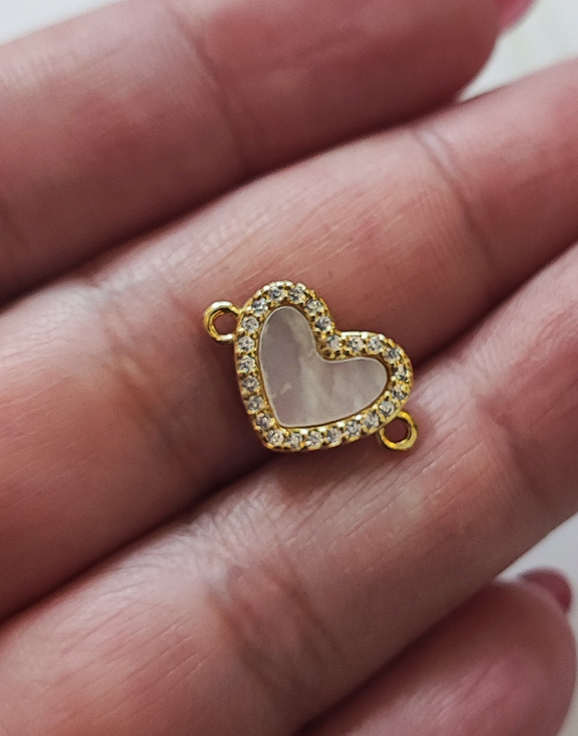 CONECTOR CORAZÓN NACAR