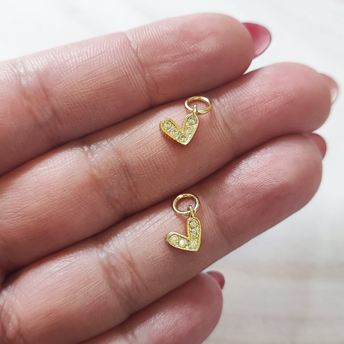 CORAZON ZIRCONES BLANCOS