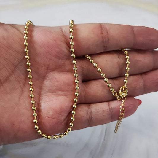CADENA BALINES 2MM