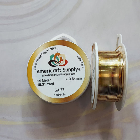 Alambre #22 Gold