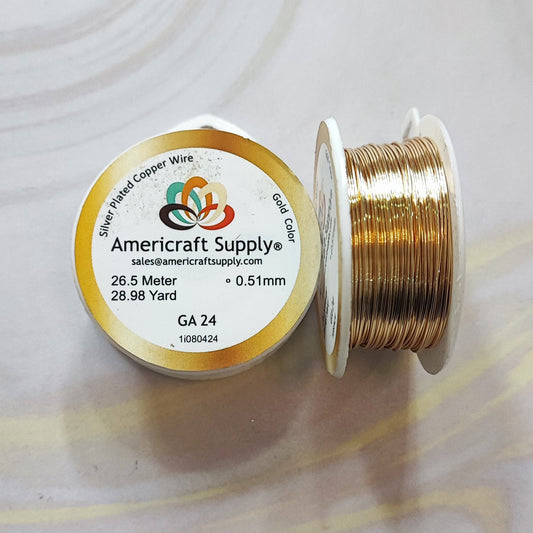 Alambre #24 Gold