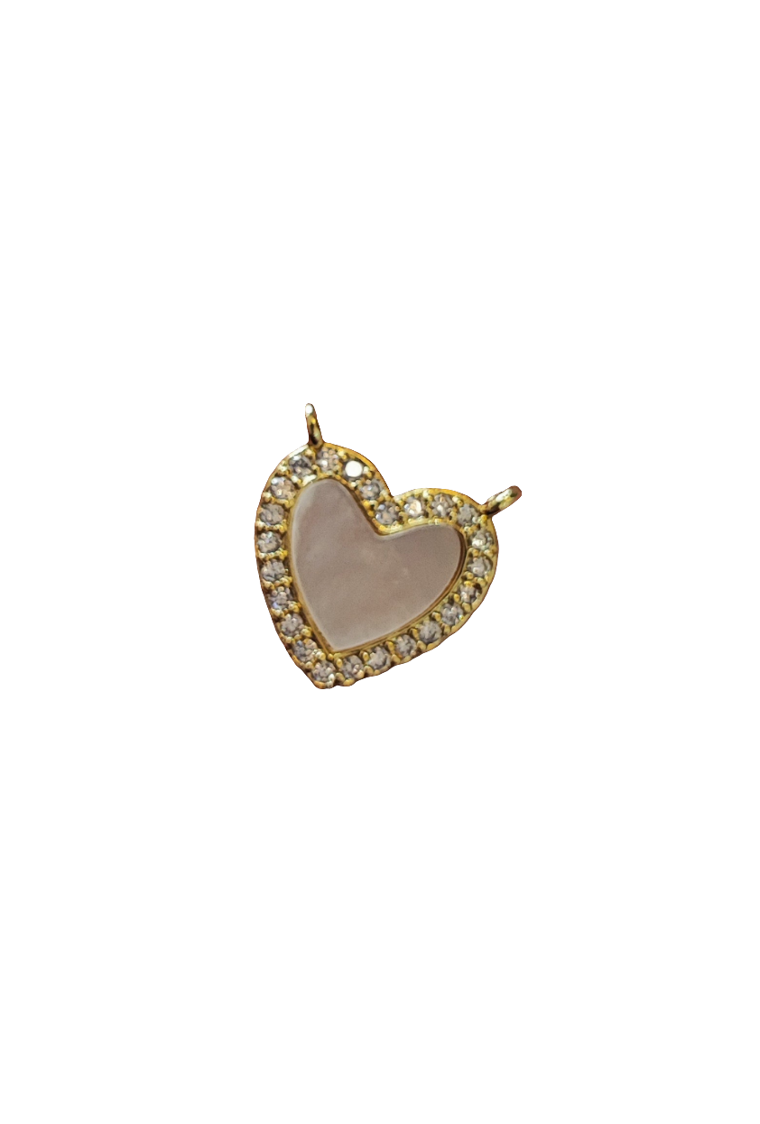 CONECTOR CORAZÓN EN NACAR