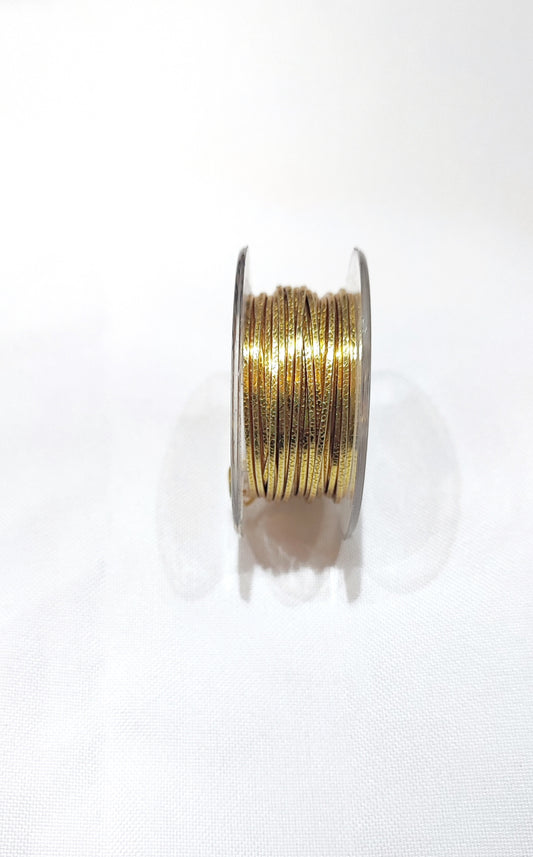 ALAMBRE TEXTURIZADO #18 GOLD